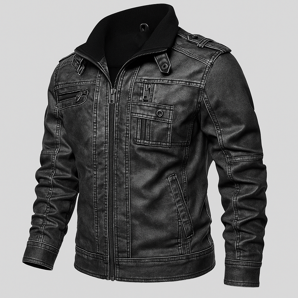 Men’s Premium Motorcycle Leather Jacket