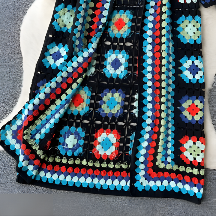 Corrie Long Colorful Cardigan