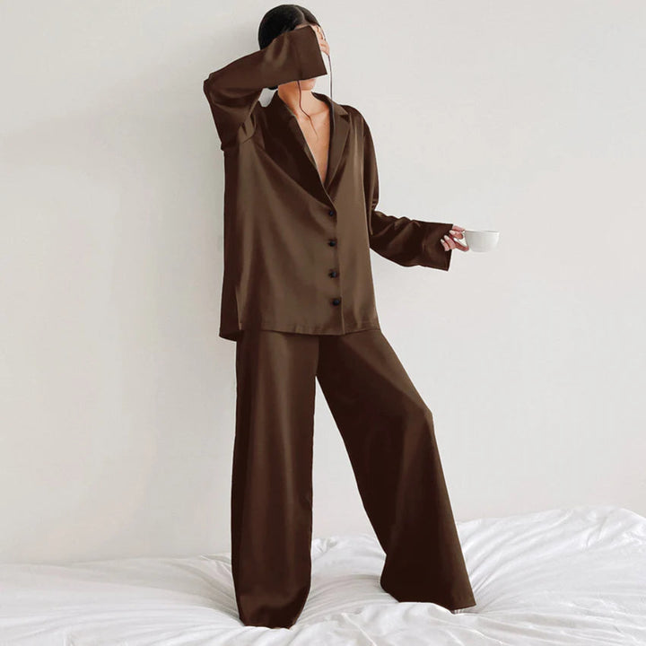 Women’s Satin Loungewear Set