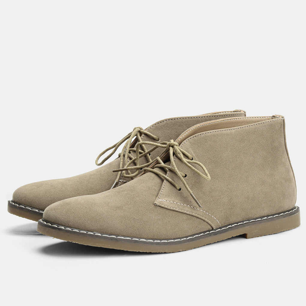 Classic Men's Desert Boots in Vintage Style (Pre-Sale)
