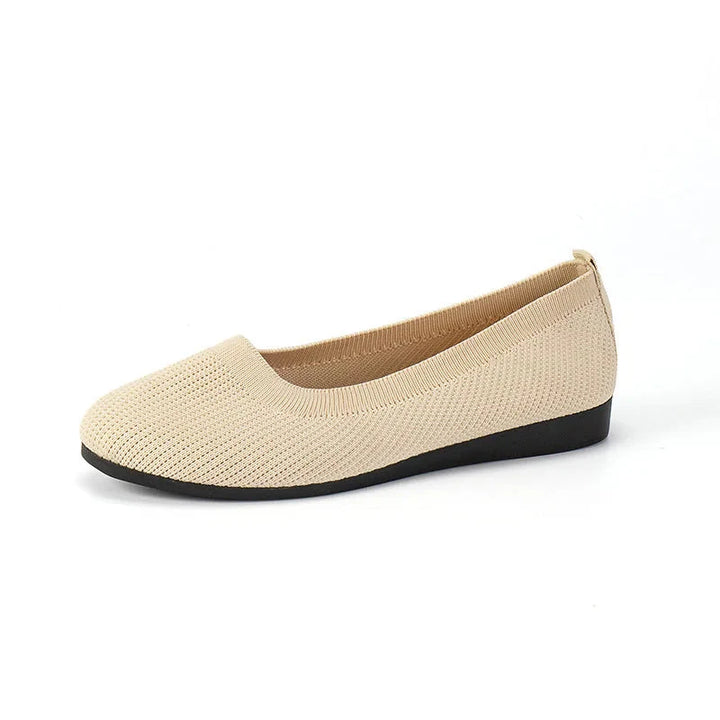 Eus Breathable Anti-Slip Summer Ballerina Shoes for Women