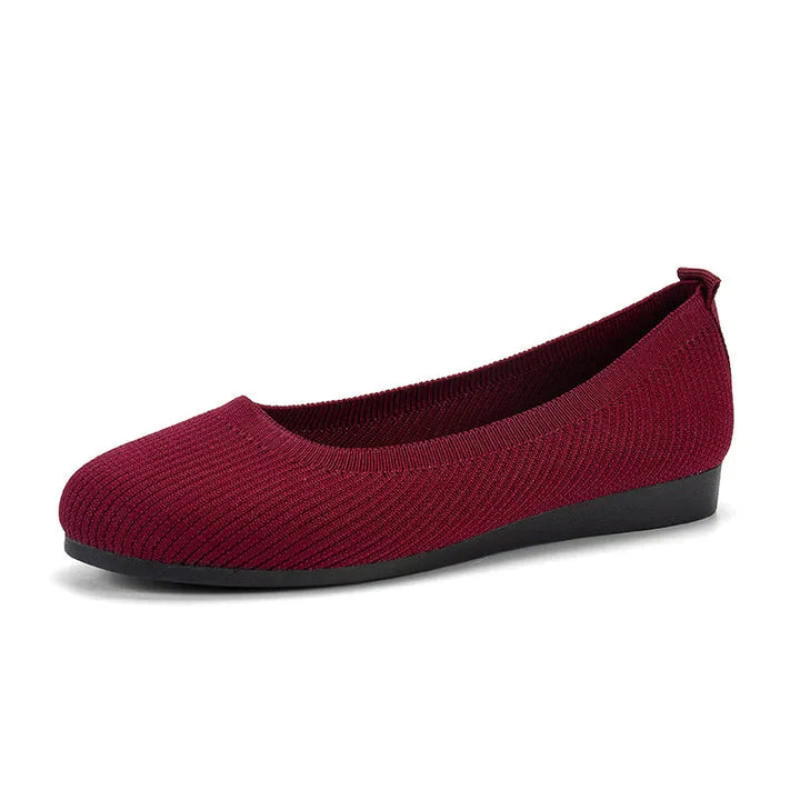 Eus Breathable Anti-Slip Summer Ballerina Shoes for Women