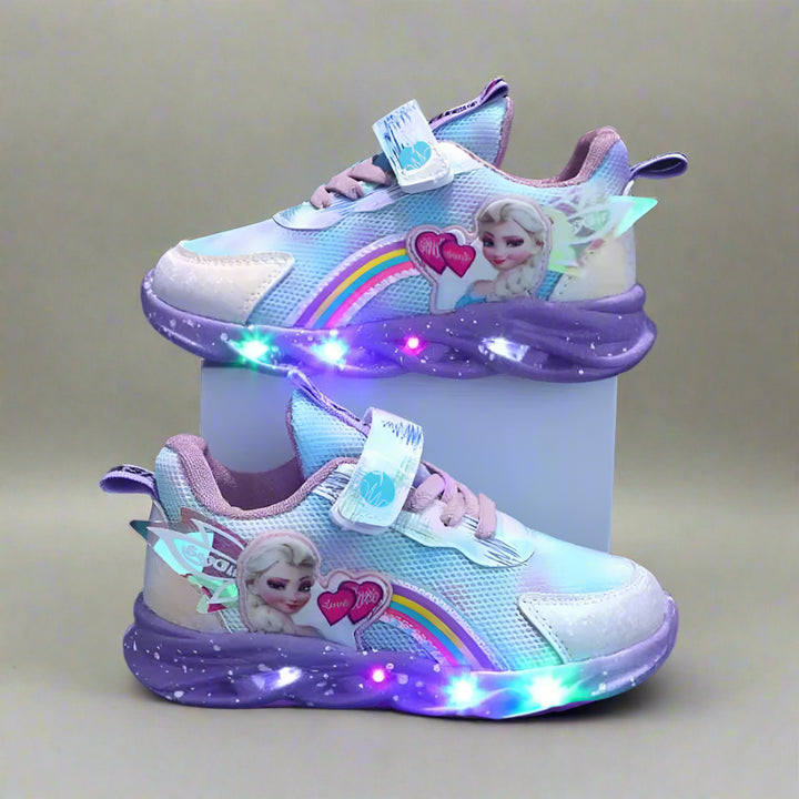Colorful Light-Up Children's Sneakers