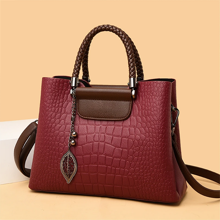 Lyudmila - Luxe Teak Handbag for women