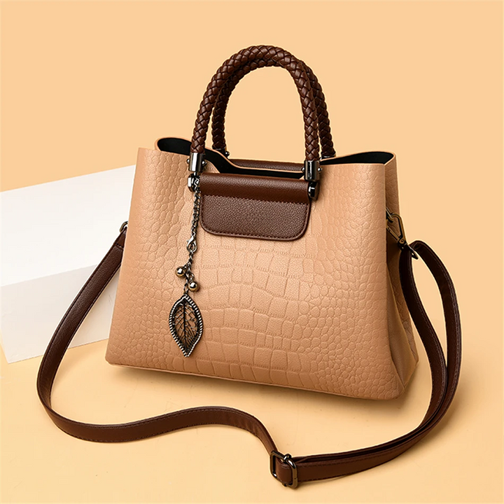 Lyudmila - Luxe Teak Handbag for women