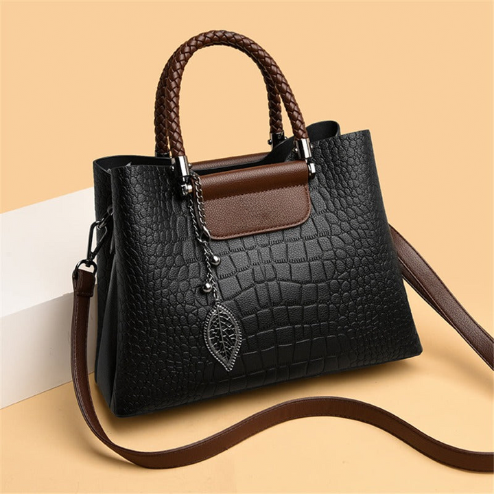Lyudmila - Luxe Teak Handbag for women