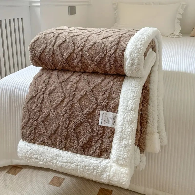Snuggle Sherpa Blanket Luxurious Comfort for Every Season