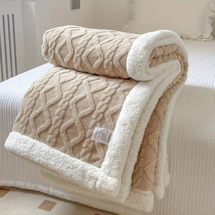 Snuggle Sherpa Blanket Luxurious Comfort for Every Season