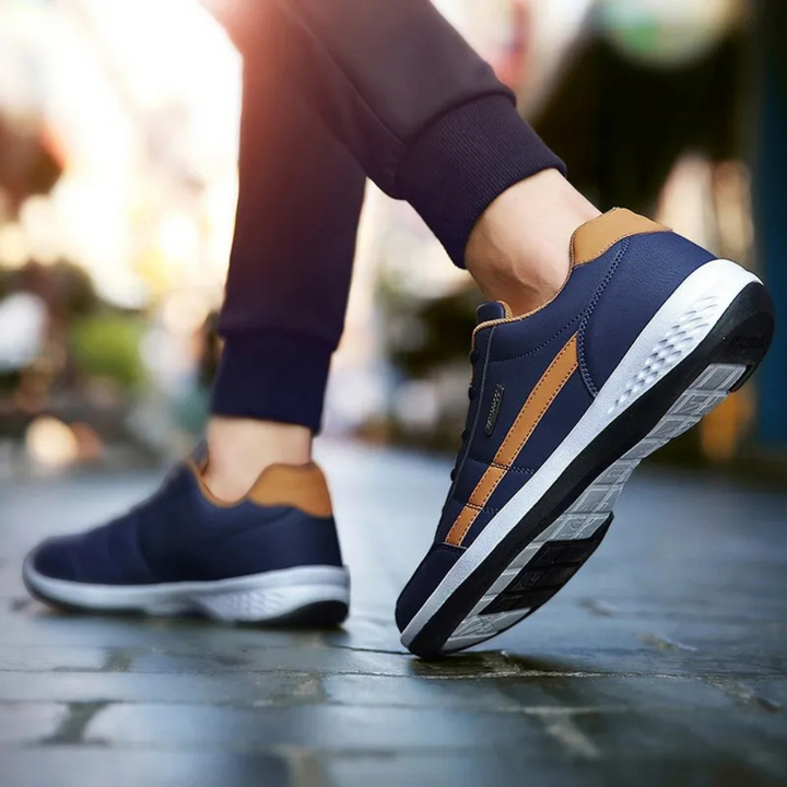 Men's Orthopedic Leather Sneakers