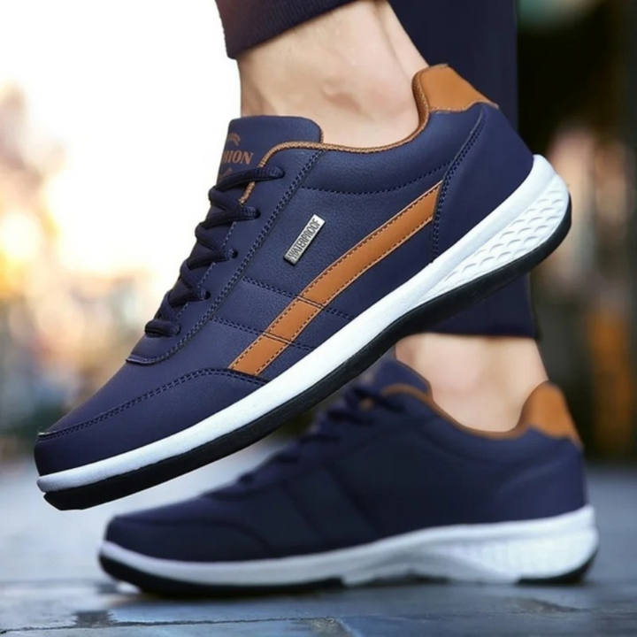Men's Orthopedic Leather Sneakers