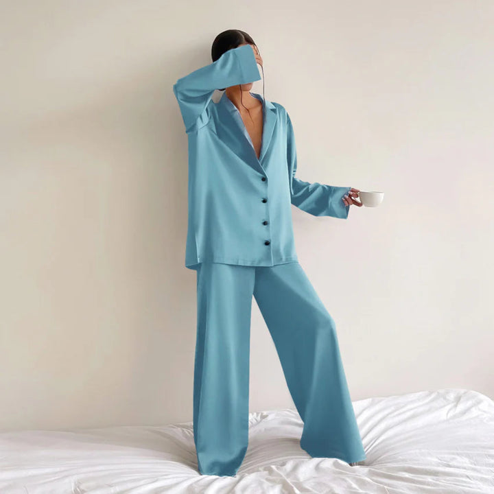 Women’s Satin Loungewear Set
