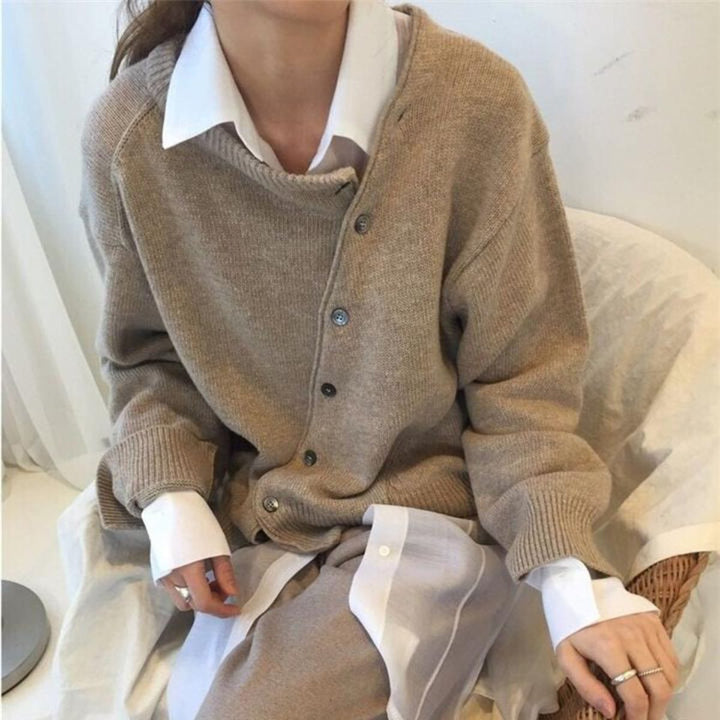 Soft Cashmere Wrap Cardigan Effortless Elegance with Luxurious Warmth