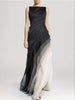 Layered Ombre Maxi Dress