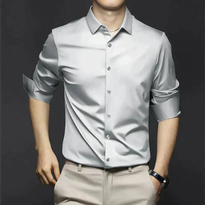 Men’s Wrinkle-Free Dress Shirt – Stylish and Low-Maintenance