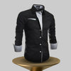 Men’s Long-Sleeve Dress Shirt – Classic Cotton Design