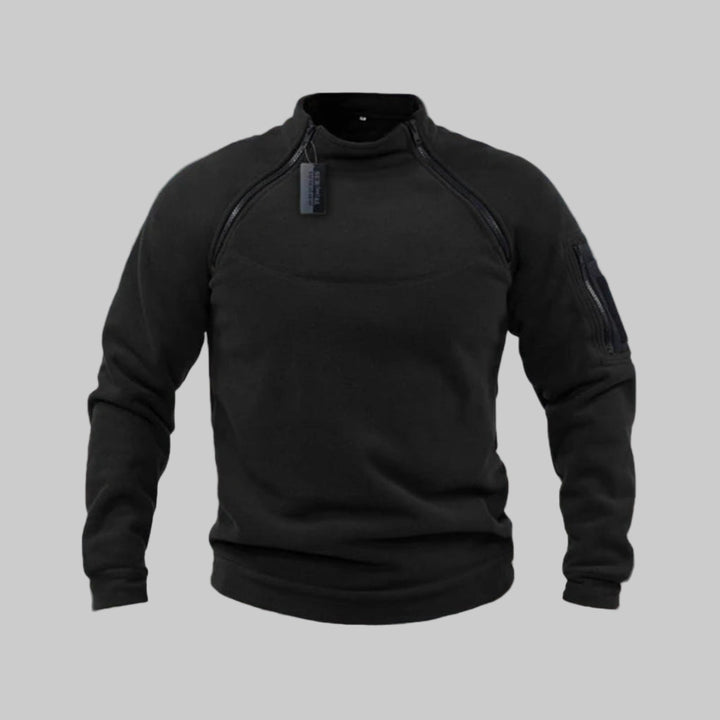 Men’s Tactical Fleece Pullover – Functional Layer for Outdoor & Field Use