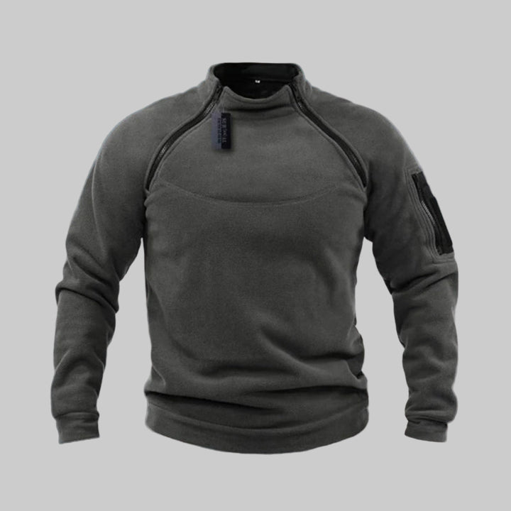 Men’s Tactical Fleece Pullover – Functional Layer for Outdoor & Field Use
