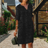 Amber – Elegant V-Neck Dress for Women