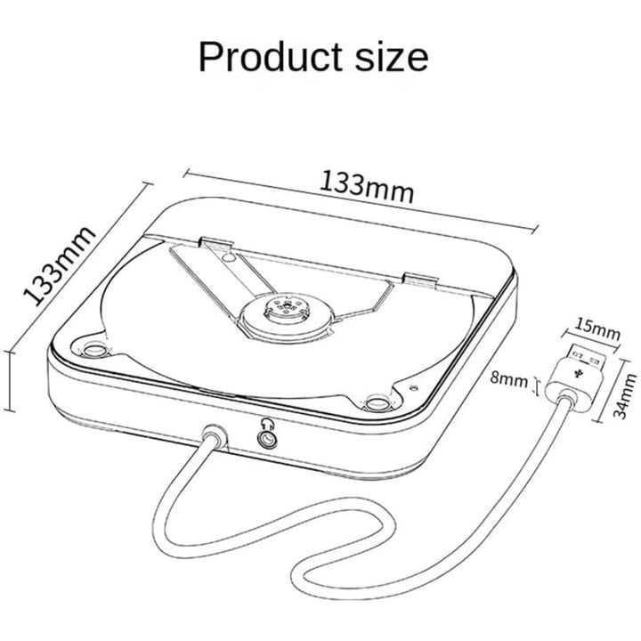 Portable Car CD Player – High-Quality Audio On the Go