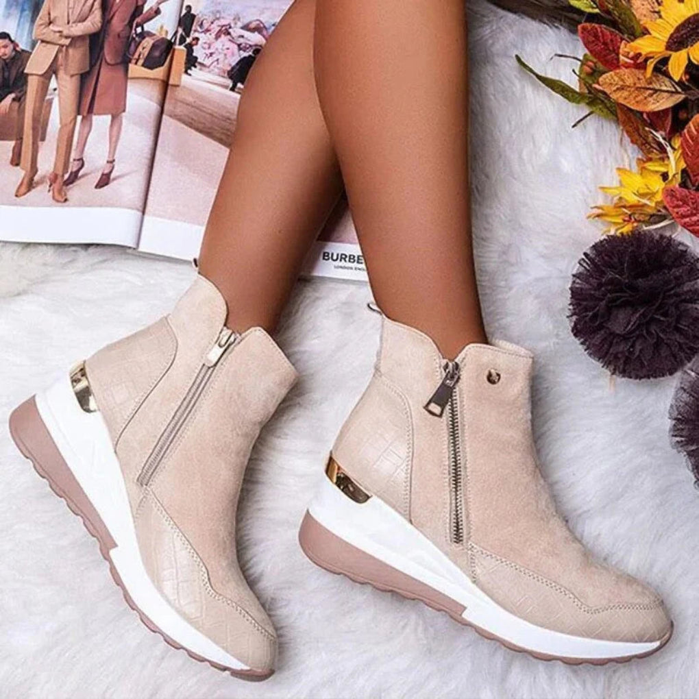 Women’s Waterproof Ankle Boots – Stylish Protection with Daily Wear