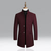 Men’s Elegant Wool Classic Coat Timeless Formal Layer